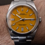 Replica Rolex Oyster Perpetual 41 Red Coral Vs Yellow Dial Watches